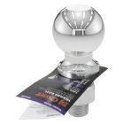 Curt 40005 Chrome Hitch Ball, 2-5/16" Inch Ball, 1" Inch Shank Dia, 2-1/8" Inch Shank Length, 7,500lbs