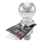 Curt 40007 Chrome Hitch Ball, 2-5/16" Inch Ball, 1" Inch Shank Dia, 2-1/4" Inch Shank Length, 10,000lbs