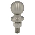 Curt 40052 Stainless Hitch Ball, 2" Inch Ball, 3/4" Inch Shank, 2-1/8" Inch Shank Length, 3,500lbs