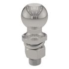 Curt 40053 Stainless Hitch Ball, 2" Inch Ball, 1" Inch Shank, 2-1/8" Inch Shank Length, 6,000 lbs