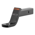 Curt 45860 Ball Mount, 4" Inch Drop, 2" Inch Rise 7,500 Lbs, 10-1/4" Inch Long, 2" Inch Hitch