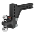 Curt 45935 Adjustable Trailer Hitch Ball Mount, 2", 15,000lbs