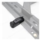 Curt 23256 5th Wheel Base Rail Lock, 1/2" Diameter Pin