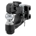 Curt 45919 Adjustable Channel Mount Forged Pintle & Ball, 10,000lbs, 2" Inch Ball