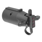 Curt 57245 7-Way RV Adapter to 4-Way Flat w/ Dust Cover