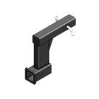 Blue Ox BX88375  10" Fixed Rv Receiver Mount, 2-1/2" and 12,500lbs