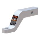 Curt 45361 Aluminum Ball Mount 2" Shank 8K 4" Drop, Rise 3"