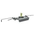 2013-2018 Ram 3500 Gooseneck Turnoverball Underbed Trailer Hitch w/ Custom Installation Kit, B&W, GNRK1314, 30K