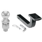 Curt Ball Mount 5" Inch Rise, 2,000lbs, 2" Ball, w/pin, 2" Inch Hitch, MH36065-B