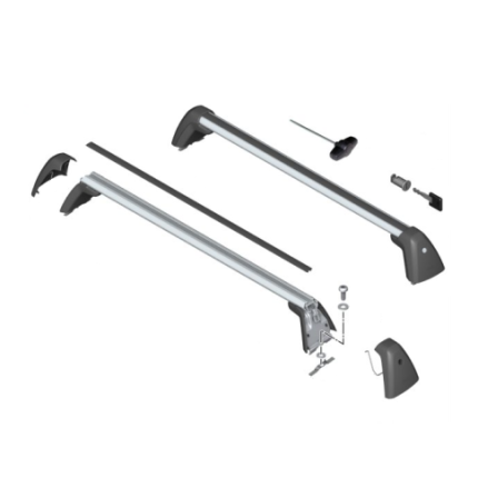 BMW X3 OEM Roof Crossbars, 19-24