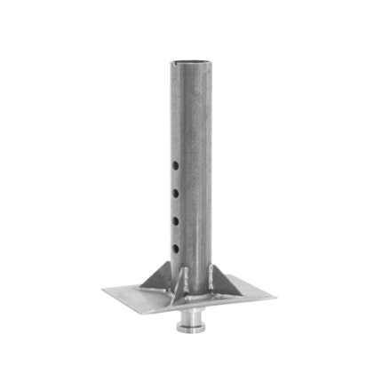 BullDog Gooseneck 4" Round Coupler to 5th Wheel King Pin, 2-5/16 Ball, 25,000 Lbs, 0289640300