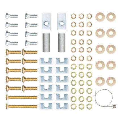 Curt 16111 Universal 5th Wheel Base Rail Hardware