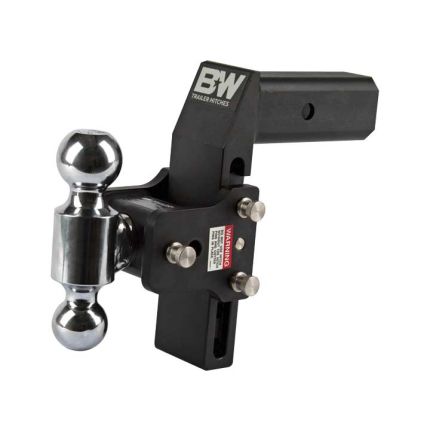 2020 GMC Sierra 2500 Multipro Tailgate Ball Mount, B&W, Drop 7", Rise 7.5", Balls 2", 2-5/16", 18K, Fits 2-1/2" inch Hitch, TS20066BMP