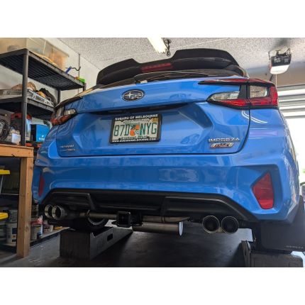 2024 - 2025 Subaru Impreza Trailer Hitch Receiver Stainless Steel  EcoHitch x7480s 3,500 Lbs 2" inch
