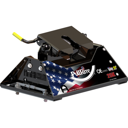 2017-2026 Ford F-250 F-350 F-450 Super Duty 5th Wheel Trailer Hitch 25K for Prep Puck Package Long Bed, Pullrite, MH1400