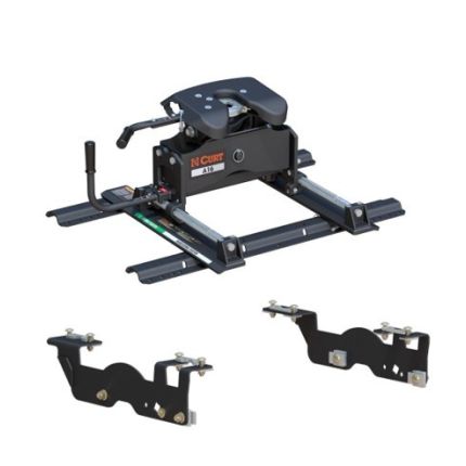 2016-2026 Ford F-150 5th Wheel Hitch 16K w/ R16 Slider for Standard Short Bed, Curt, A16, 16520-560-204-911