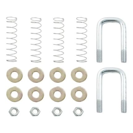 Curt 19260 Replacement Original Double Lock Safety Chain Anchor Kit (Fits 60607)