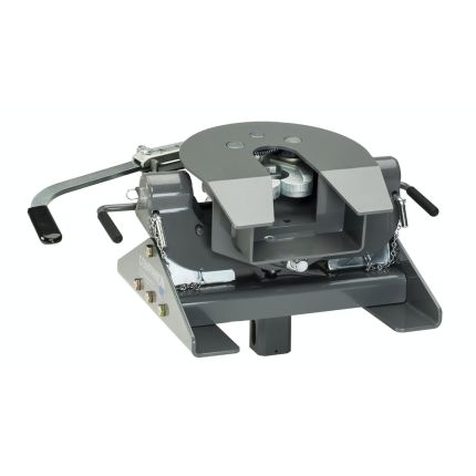 B&W RVK3050 Companion Flatbed Gooseneck-to-5th-Wheel Trailer Hitch Adapter - Dual Jaw - 25,000 Lbs