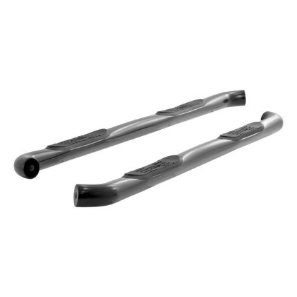 Aries 203043 3" Round Nerf/Side Bars Semi-Gloss Black Powder Coated