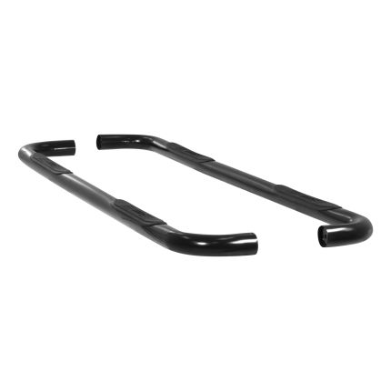 Aries 204004 3" Round Nerf/Side Bars Black Powder Coated