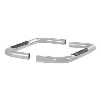 Aries 204036-2 3" Round Nerf/Side Bars Stainless Polished Finish