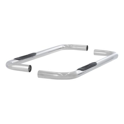 Aries 204040-2 3" Round Nerf/Side Bars Stainless Polished Finish