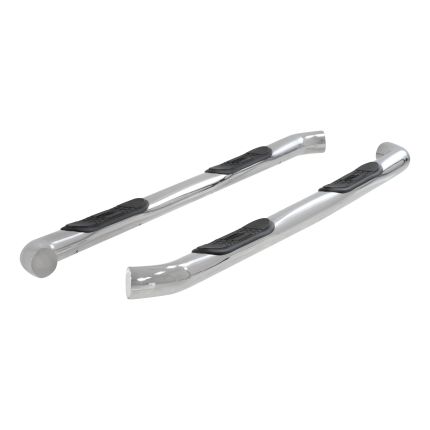Aries 204045-2 3" Round Nerf/Side Bars Stainless Polished Finish