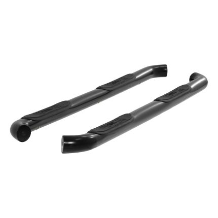 Aries 204046 3" Round Nerf/Side Bars Black Powder Coated