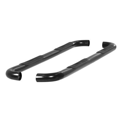 Aries 204052 Side Bars, 3" Round, Steel, Black Powder Coated