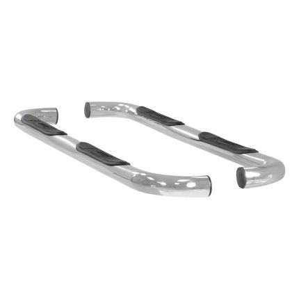 Aries 204076-2 3" Round Nerf/Side Bars Stainless Polished Finish