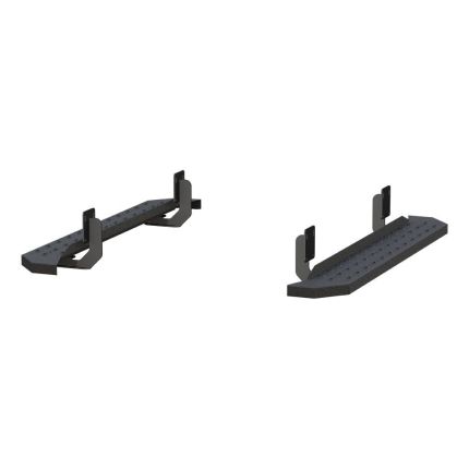 Aries 2055522 RidgeStep Flat Running Boards 6-1/2" Black Powder Coated