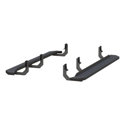 Aries 2055549 RidgeStep Flat Running Boards 6-1/2" Black Powder Coated