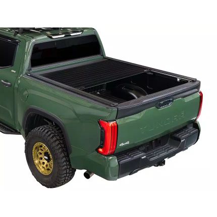 2007 Toyota Tundra  6'7" Bed Aluminum Retractable Truck Bed Cover w/ T-Slot Rails, Retrax, RetraxPro, T-80832