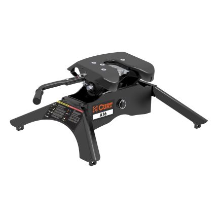 Curt 16120 A16 5th Wheel Trailer Hitch, Dual Interlocking Jaw, 16,000 Lbs
