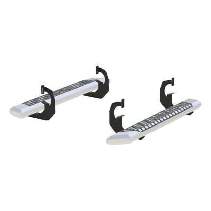 Aries 2555001 AdvantEdge Nerf Bars 5-1/2" Aluminum w/ Chrome Powder Coat