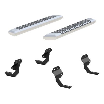 Aries Advantedge 2555011 5 1/2" Eight-Sighted Nerf/Side Bars Chrome