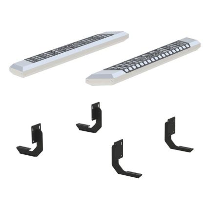 Aries Advantedge 2555013 5 1/2" Eight-Sighted Nerf/Side Bars Chrome