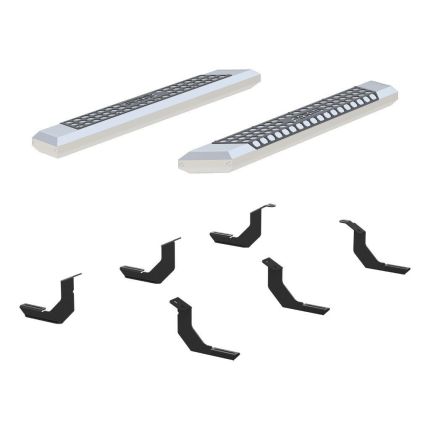 Aries Advantedge 2555018 5 1/2" Eight-Sighted Nerf/Side Bars Chrome
