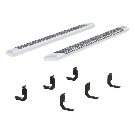 Aries Advantedge 2555024 5 1/2" Eight-Sighted Nerf/Side Bars Chrome
