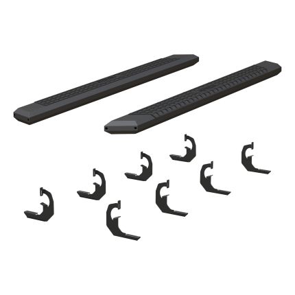 Aries 2556020 AdvantEdge Nerf Bars 5-1/2" Aluminum w/ Black Powder Coated