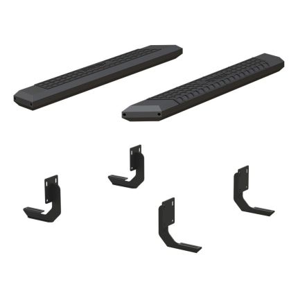 Aries Advantedge 2556013 5 1/2" Eight-Sighted Nerf/Side Bars Black
