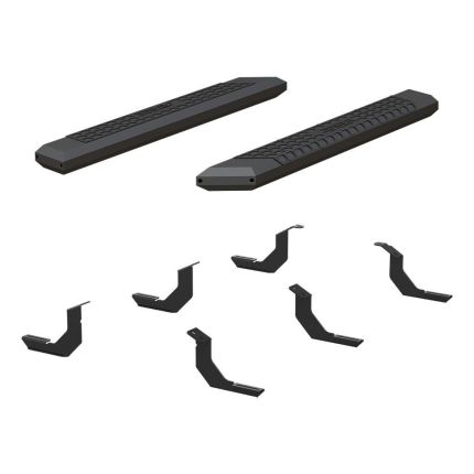 Aries Advantedge 2556018 5 1/2" Eight-Sighted Nerf/Side Bars Black