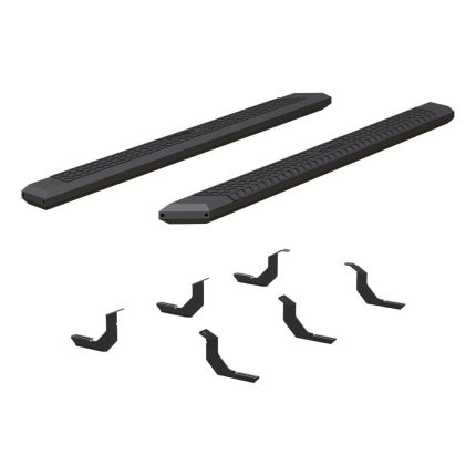 Aries Advantedge 2556019 5 1/2" Eight-Sighted Nerf/Side Bars Black