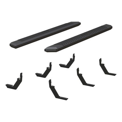 Aries 2556043 AdvantEdge Nerf Bars 5-1/2" Aluminum w/ Black Powder Coated