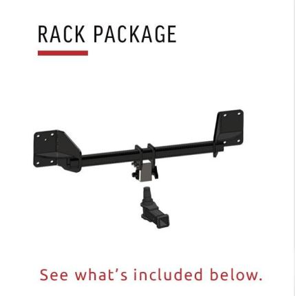 2017 - 2024 Audi A4 Trailer Hitch Receiver Stealth Hitches SHR30009 2" Hitch, Rack Only