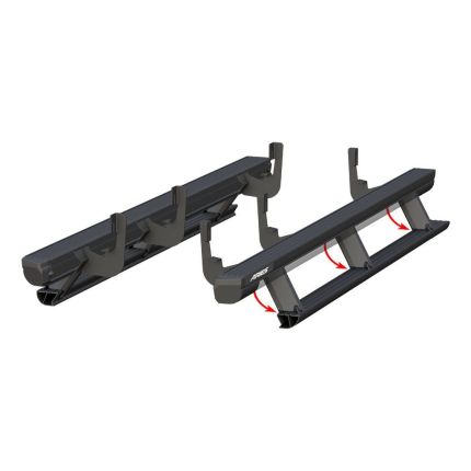 Actiontrac 3048315 4" Powered Flat Running Board