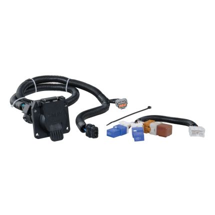 2012  Suzuki Equator T-One Vehicle Wiring Harness with 7-Way RV Blade/Curt/56226