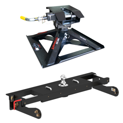 Demco 8550045 Single Point Attachment 5th Wheel Trailer Hitch Gooseneck Adapter, 21K for Chevy/GMC, 855450 Kit