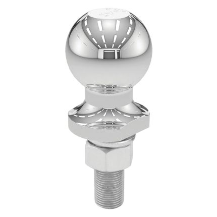 Curt 40018 Chrome Hitch Ball, 2" Inch Ball, 3/4" Inch Shank, 2-1/8" Inch Shank Length, 3,500lbs