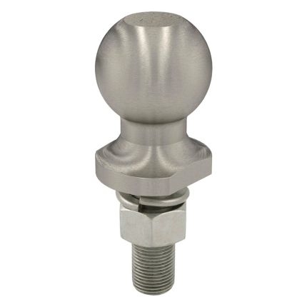 Curt 40050 Stainless Hitch Ball, 1-7/8" Inch Ball, 3/4" Inch Shank, 2-1/8" Inch Shank Length, 2,000lbs (While Supplies Last)